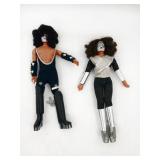Vintage MEGO Kiss Dolls Paul + Ace 77/78