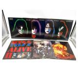 Kiss Solo LPs Complete Alive + Originals Vinyl Lot