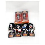 Kiss Bean Bag Set of 4 Rock Headliners XL Bobble