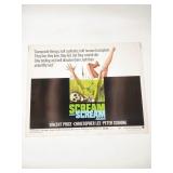 Scream and Scream Again Original Rolled 1/2 Sheet