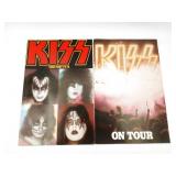Vintage Kiss Concert Large Programs 76/77/78