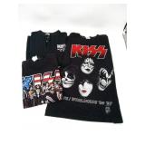 Kiss Alive/Worldwide Vintage Tour Shirts Lot of 3