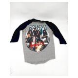 Kiss Animalize 84-85 Tour Baseball Shirt XL