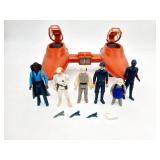 Star Wars Vintage Bespin Figures + Cloud Car