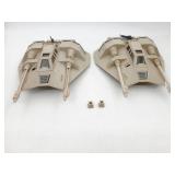 Star Wars Vintage Snowspeeder Lot of (2) Works