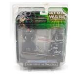 Star Wars David Prowse/Ray Park Autographed Figure