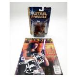 Star Wars Autographed Lando Figure/Magazine