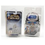 Star Wars C3-PO/Beru Whitesun Autographed figures