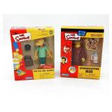 Simpsons Mail-Away Figures/Moe + Mr. Burns