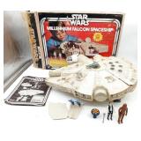 Star Wars Vintage Millennium Falcon w/Box +Figures