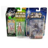 Star Wars Boba Fett/Aurra Sing Autographed Figures