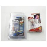 Star Wars TCW Padme/Aurra Sing Autographed Figures