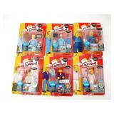 (6) Simpsons Celebrity All-Star Voices Figures