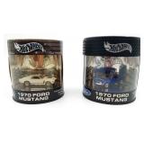 Hot Wheels 1970 Ford Mustang Oil Can Blue/White
