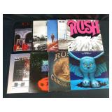 Rush 9 LP Vinyl Lot Original 70s/80s Pressings
