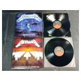 Metallica Lightning/Puppets LP Lot OG 80s Presses