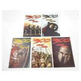 The 300 (Frank Moller)#1-5 Set/Dark Horse
