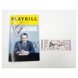 Bryan Cranston/Tony Goldwyn Network Playbill/Tix