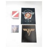 Van Halen Hagar Import CD Lot/Vintage Programs
