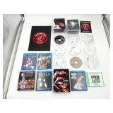 Queen Rolling Stones CD/Blu Lot w/Tour Program