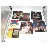 Kiss Vinyl LP Lot Rare Promo Labels Destroyer