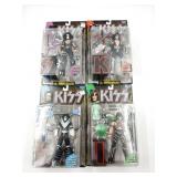 Kiss Ultra Action Figures McFarlane Lot of 4 NIB