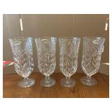 Fifth avenue crystal lead crystal cut glass cups