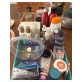 Bathroom sink and counter supplies