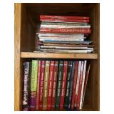 Two Shelves Cookbooks (right side) - southern