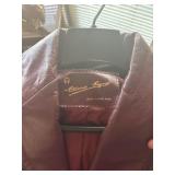 Etienne Aigner leather jacket made in Hong Kong