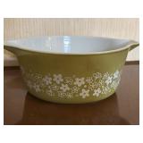 Pyrex Spring Blossom Green (crazy Daisy)  475-B