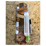 Funny squirrel thermometer