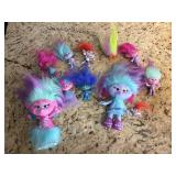 Trolls movie doll lot