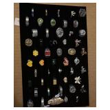 50 pcs Mixed sizes costume rings menï¿½s & womenï¿½s