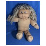 Blonde Cabbage Patch Girl with freckles & blue