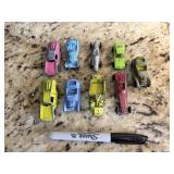 Vintage tootsie toy car lot. Lot C