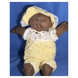 Black Preemie Girl Cabbage Patch Doll, original