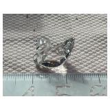 Swarovski Crystal Swan - marked
