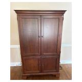 wooden tv cabinet armoire entertainment center
