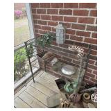 Outdoor rack and miscellaneous items