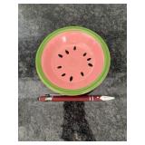 Fiesta discontinued watermelon sauce/fruit bowl -