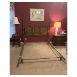 Full sized headboard and rails