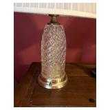 Sewing desk (no machine) & 3 lamps