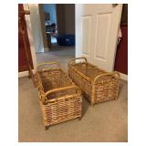 Rattan baskets