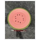 Fiesta discontinued watermelon 9' luncheon plate