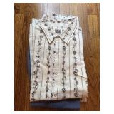 Fly cattleman XXL, XL, XL, cowboy button up shirts