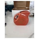 Fiesta persimmon mini pitcher new old stock