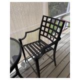 Patio bistro set, table & 2 chairs
