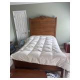 Queen sized down comforter