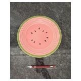 Fiesta discontinued watermelon 9' luncheon plate